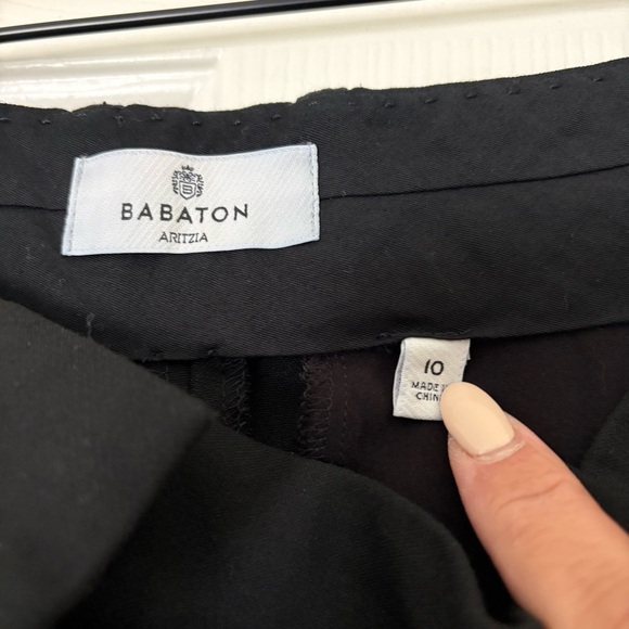 Aritzia Babaton New Agency Pant Black size 10 - Picture 6 of 6